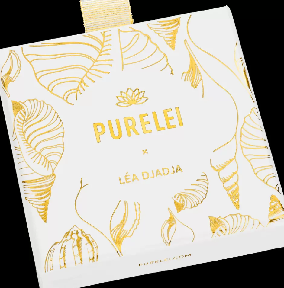 PURELEI Colorful Coral Fußkettchen Gold Fashion