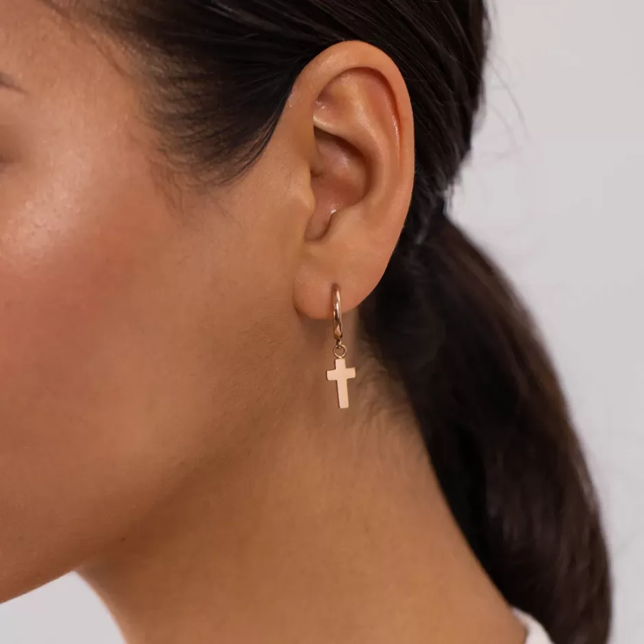PURELEI Cross Creole Ohrringe Fashion
