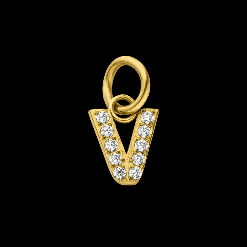 PURELEI Glitter V Charm Cheap