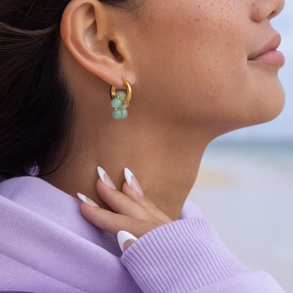 PURELEI Jade Flower Charm Flash Sale