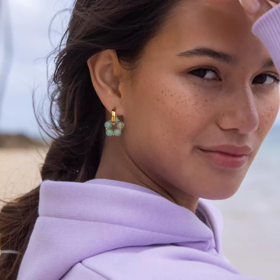 PURELEI Jade Flower Charm Flash Sale