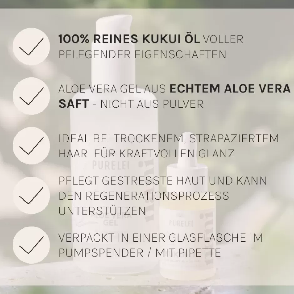 PURELEI Kukui-Ol Und Aloe Vera Gel Set Cheap