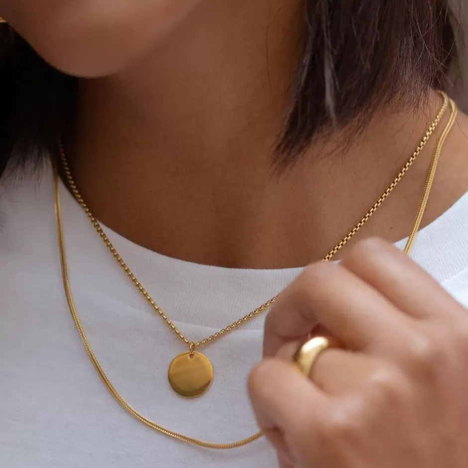 PURELEI Kumu O Coin Kette Store