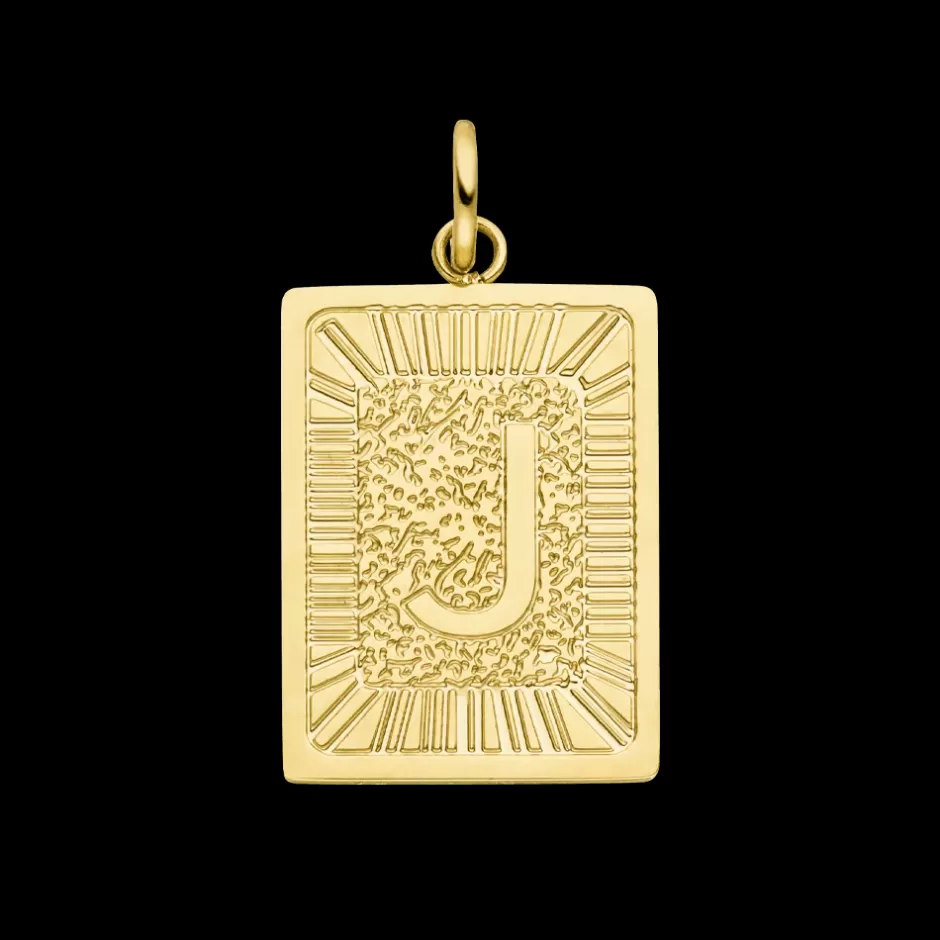 PURELEI Letter J Charm Best
