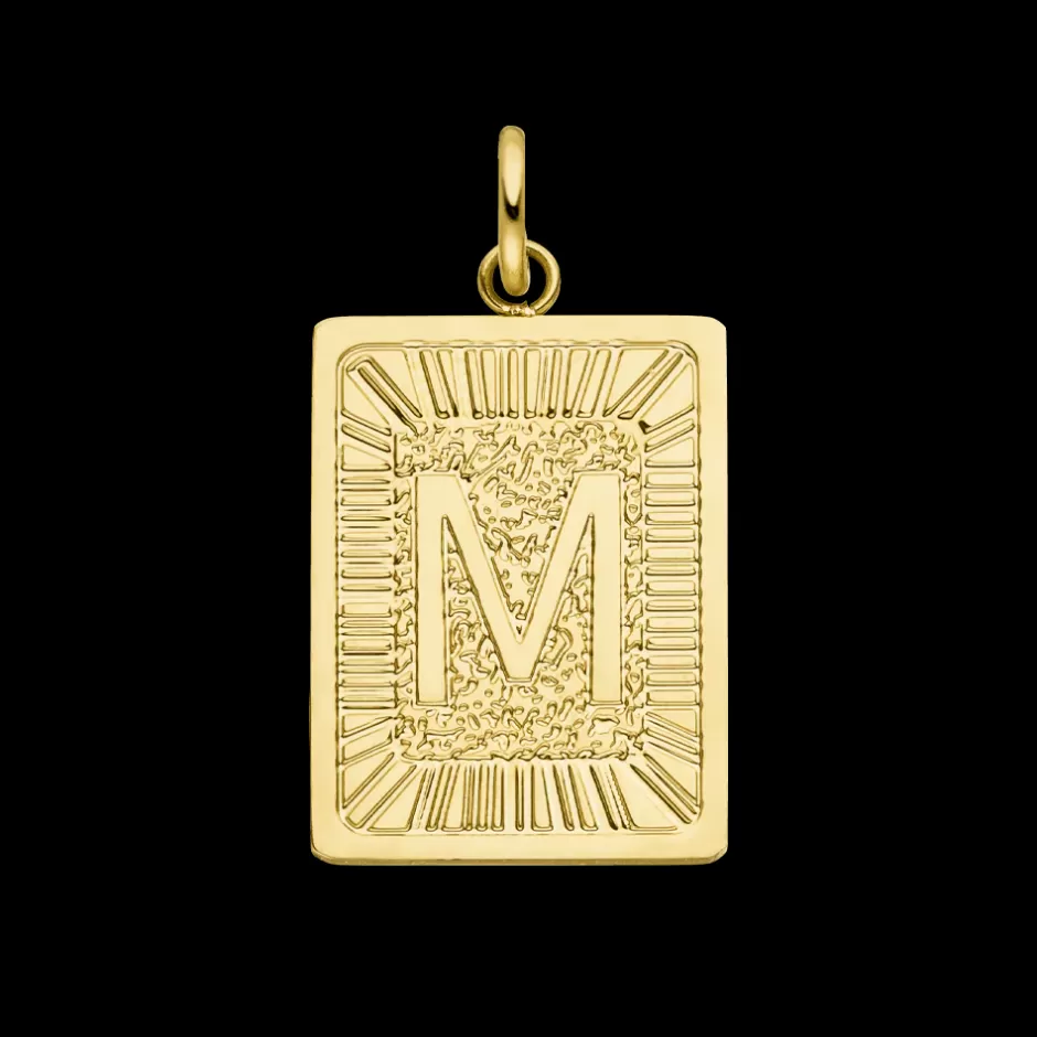 PURELEI Letter M Charm Cheap