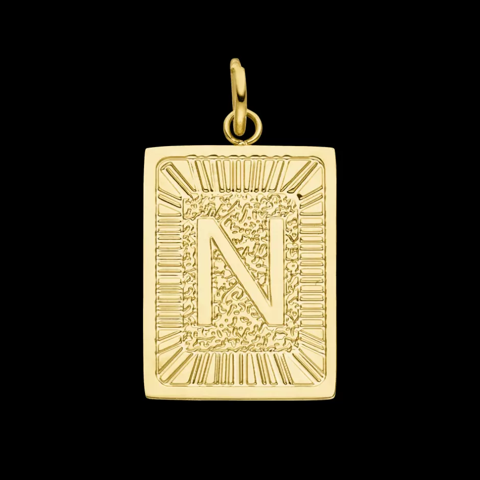 PURELEI Letter N Charm Shop