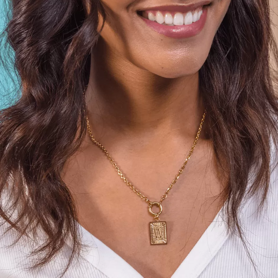PURELEI Letter W Charm Shop