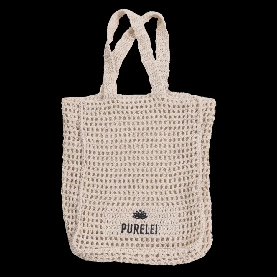 PURELEI Lotus Hakeltasche Beige Sale