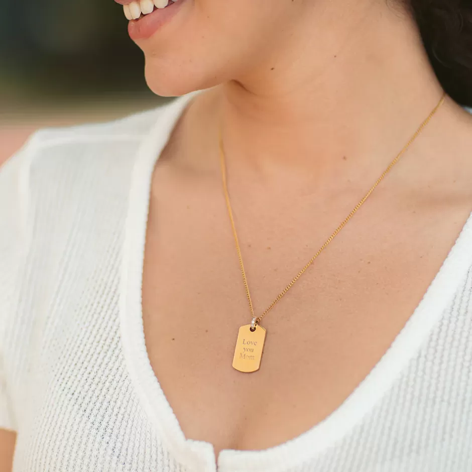 PURELEI Plate Charm Kette Shop