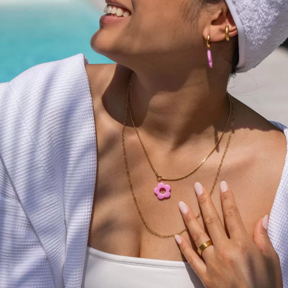 PURELEI Rosy Flower Kette Fashion