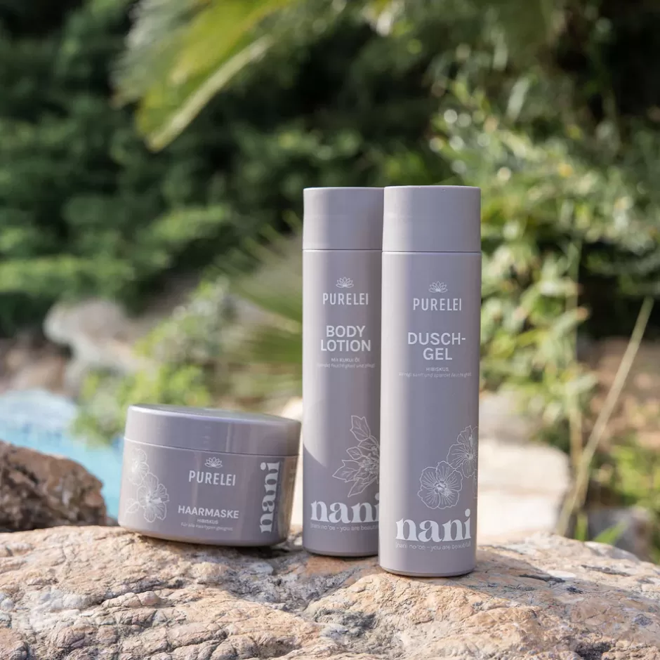 PURELEI Set Haarmaske, Duschgel & Body Lotion Cheap
