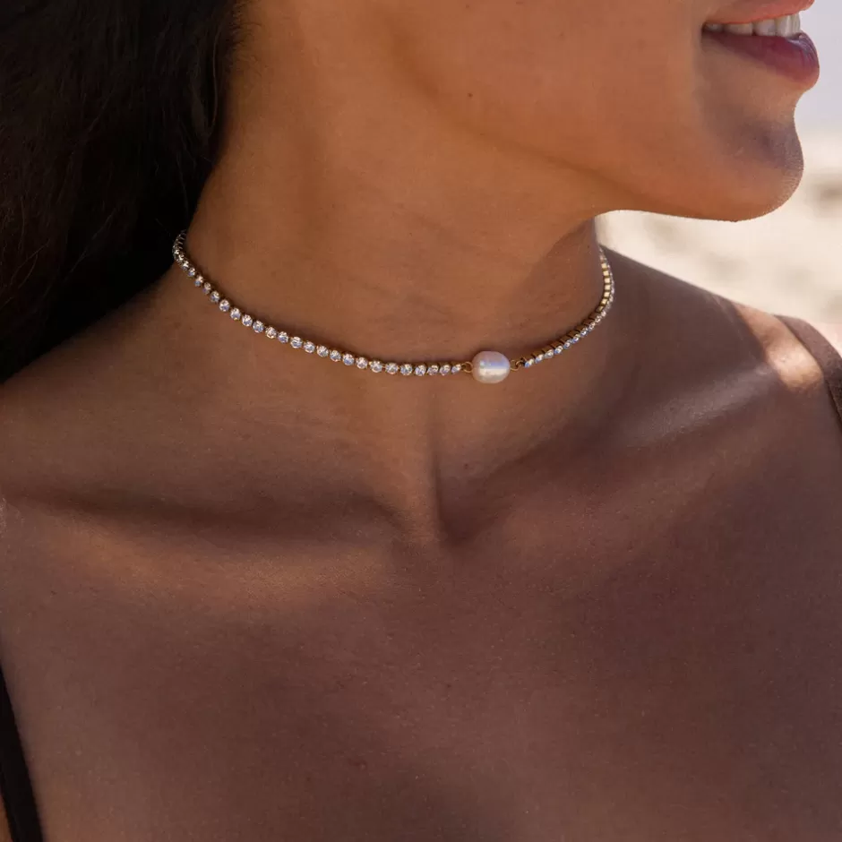 PURELEI Shimmering Pearl Kette New