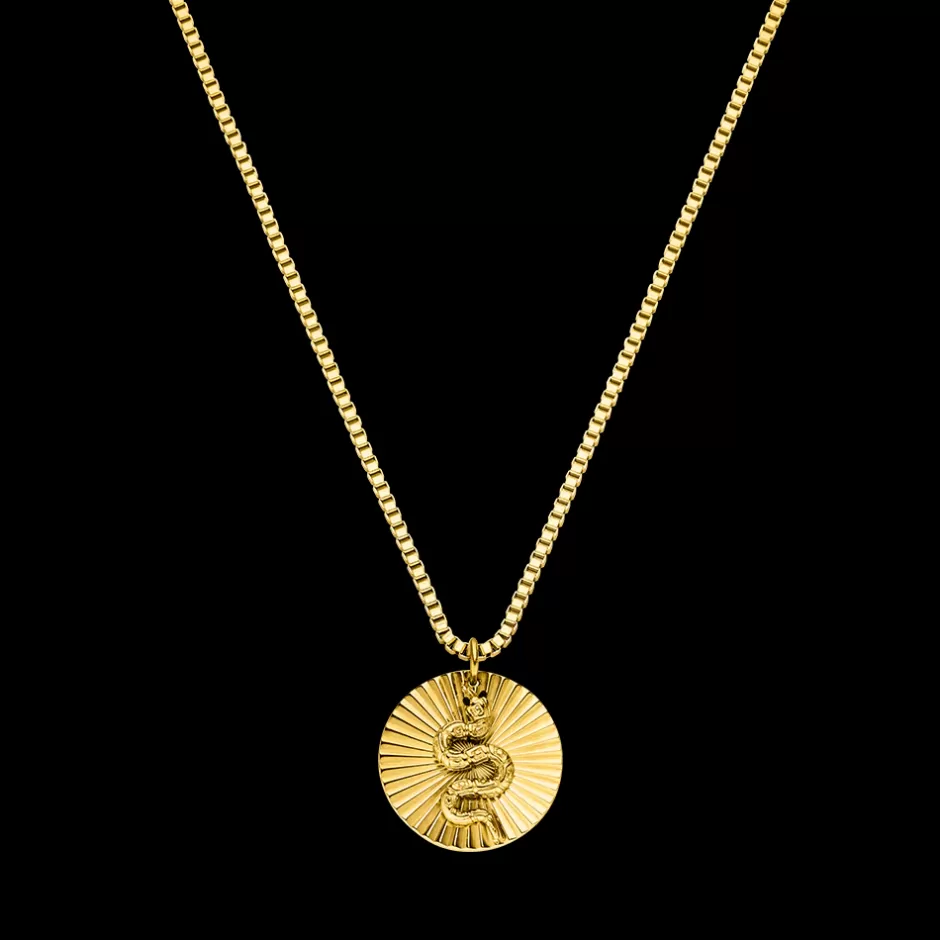 PURELEI Snake Coin Kette Fashion